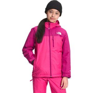 Brand New w Tags! THE NORTH FACE Girls Cabaret Pink Snowquest Plus Jacket XS / 6